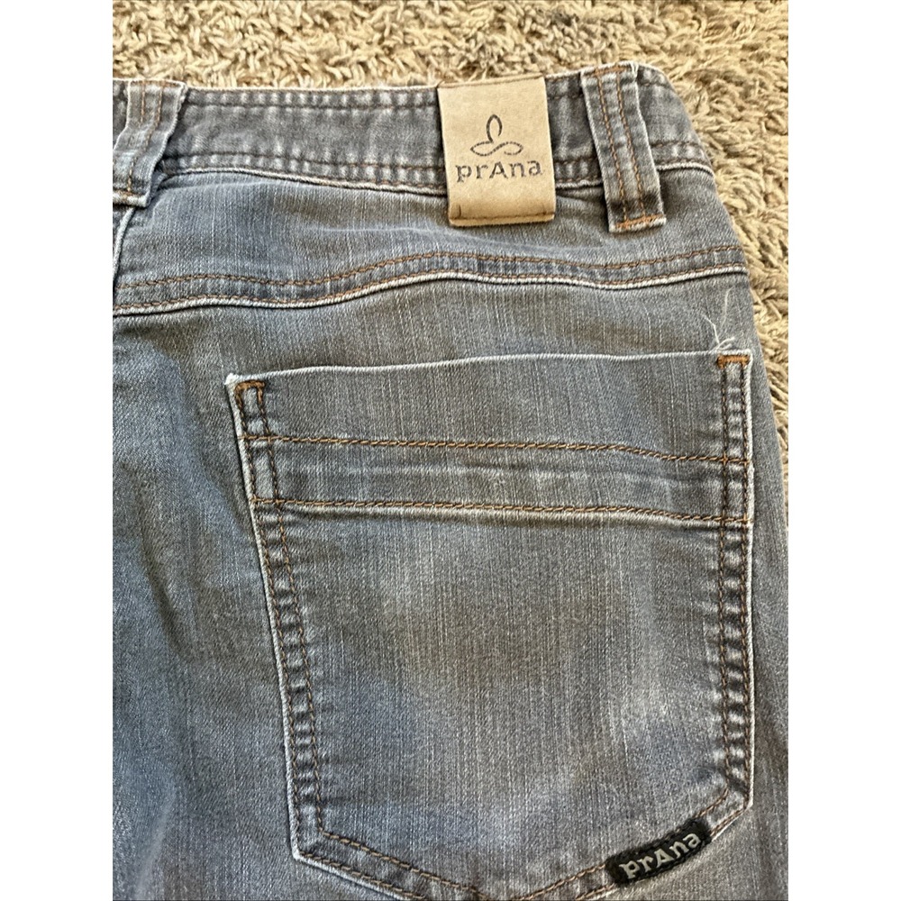 PRANA Men's Casual Pants Slim Fit Flat Front Solid Gray 28x32 - Picture 8 of 8